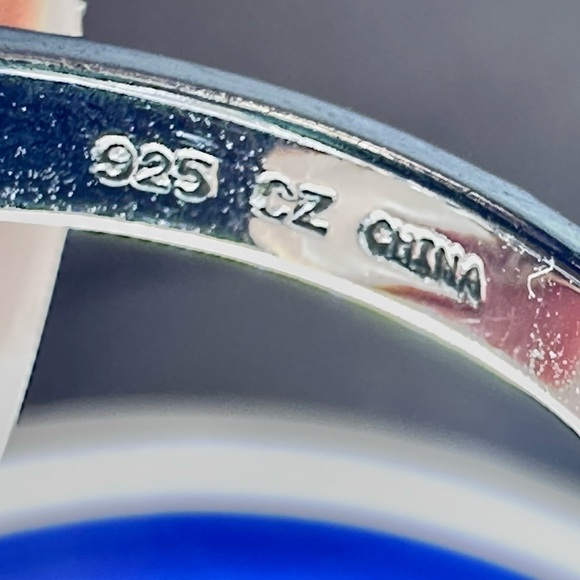 Verragio RING Sterling 925 Silver CZ 1.25carat Engagement wedding Sz 8 5493 P - Picture 8 of 14